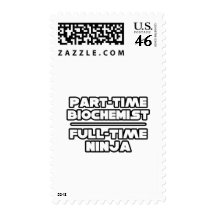 Biochemist / Ninja Postage Stamps