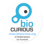 BioCurious Round Sticker