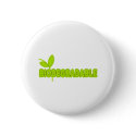 Biodegradable buttons by sayingsentral Biodegradable buttons