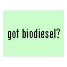 ¿biodiesel conseguido? tarjeta postal