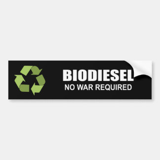 Biodiesel Bumper Stickers - Car Stickers 