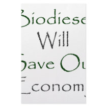 Biodiesel Will Save Our Economy Stationery Design