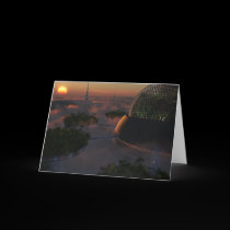 Biodome Greeting Card