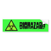 Biohazard 04 bumper sticker