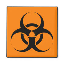 Biohazard 05 fridge magnet