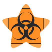 Biohazard 05 Star Star Stickers