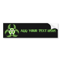 Biohazard 08 bumper stickers