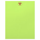 Biohazard 1 personalized letterhead