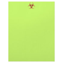 Biohazard 1 personalized letterhead