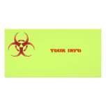 Biohazard 1 custom photo card
