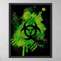 Biohazard $24.95 Graphic Art Wall Poster
