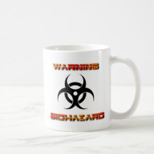 BIOHAZARD COFFEE MUG- Can you stomach it?