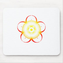 Biohazard Crop Circle Mousemat