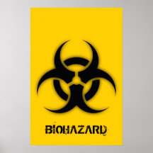 Biohazard Customizable Poster