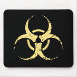 Biohazard -dist -yellow mouse pads