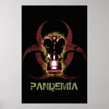 Biohazard Gas Mask Customizable Print