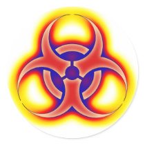 Biohazard Glow Stickers