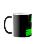 Biohazard green/black color change mug