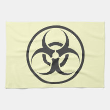 biohazard hand towel