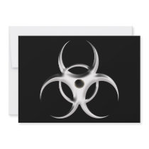 Biohazard Invitations