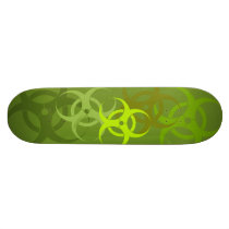 Biohazard (jungle green) skateboards