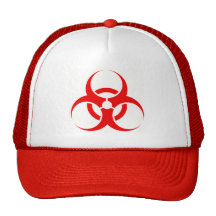 Biohazard Mesh Hats