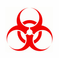 Biohazard photo sculptures