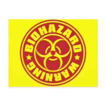 BIOHAZARD postcards