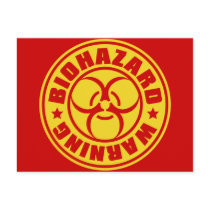 BIOHAZARD POSTCARD