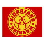 BIOHAZARD postcards