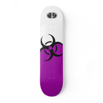 Biohazard purple skateboards by vegasskate Biohazard purple skateboards