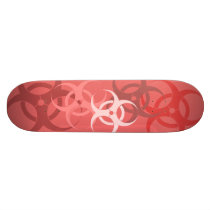 Biohazard (soft red) skateboards by froodystuff Biohazard (soft red) skateboards