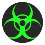 Biohazard Sticker