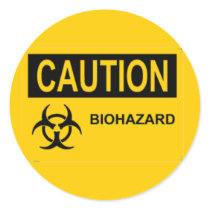 Biohazard stickers