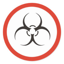 BioHazard stickers