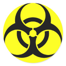 Biohazard! Sticker