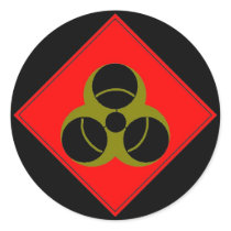 Biohazard stickers