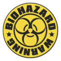 BIOHAZARD stickers