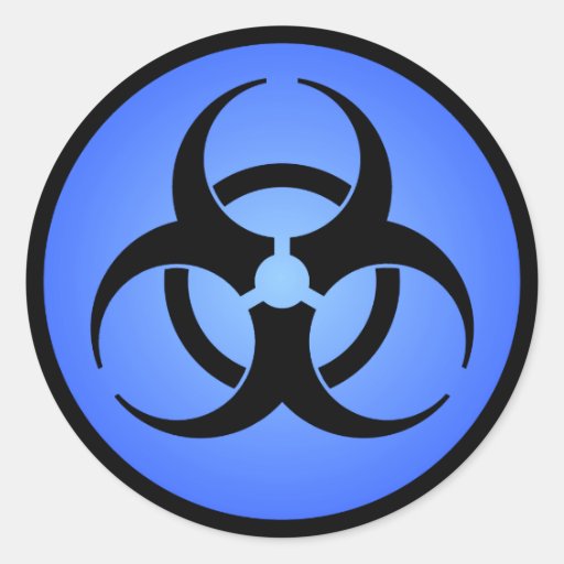 Biohazard Sticker | Zazzle