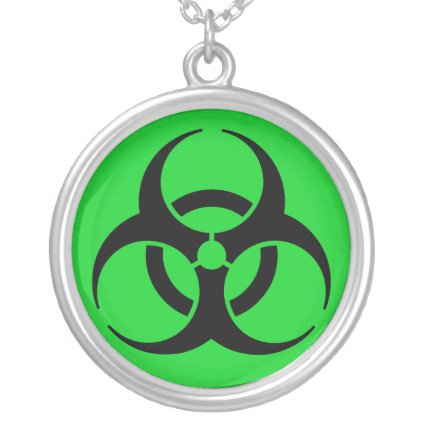 Biohazard Symbol Pendant