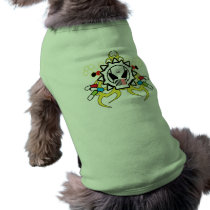 Biohazard Tech Skull pet clothing