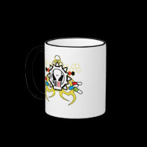 Biohazard Tech Skull mugs