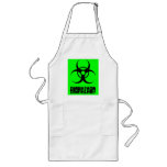 Biohazard w/ biohazard text Apron