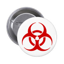 biohazard ! warning danger buttons