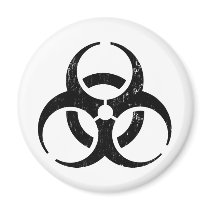 Biohazard: Zombie Contagion Magnet