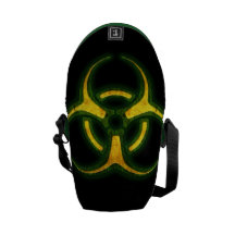 Biohazard Zombie Warning Commuter Bag