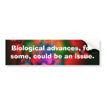 Biological Issues bumper stickers by Moondial Biological Issues bumper stickers