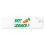 Biologisch Bumper Sticker