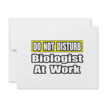 Biologist At Work Personalized Invitation