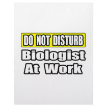 Biologist At Work Letterhead Design